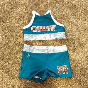 Cheer fit athletic set